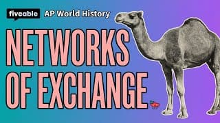 AP World History CRAM – Silk Roads & Trade Networks
