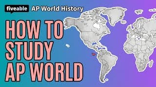 AP World History - How to Study & Exam Prep Strategies