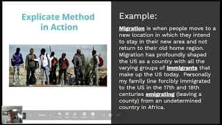 AP Human Geography - Vocabulary Development & Study Methods