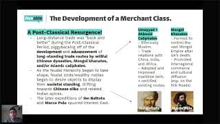 AP World History - Commercial Practices & Innovations