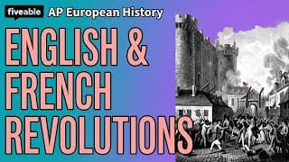 AP European History - English & French Revolutions