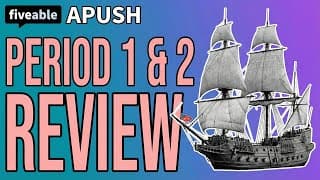 APUSH - Periods 1 & 2 Review: Colonization & Exchange