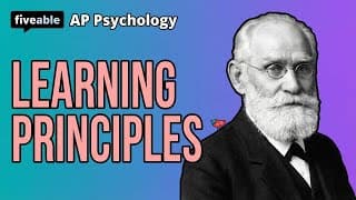 AP Psychology - Unit 5: Conditioning & Learning