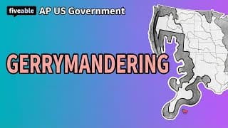 AP US Government - Gerrymandering & Redistricting