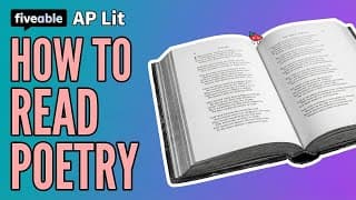 AP English Literature - Poetry Analysis: SIFT Strategy