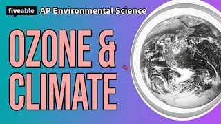 AP Environmental Science CRAM – Ozone & Climate