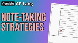 Study Skills - Organizing, Reading & Note-Taking