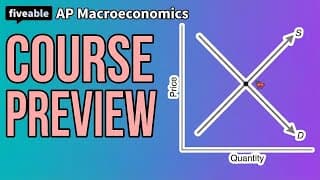 AP Macroeconomics - Course Preview: Exam Format & Models