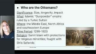 AP World History - Middle East 1200-1750: Ottoman Empire