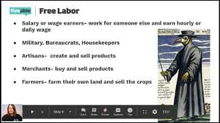 AP World History - Comparing Labor Systems: Late Middle Ages