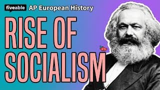 AP Euro - Rise of Socialism