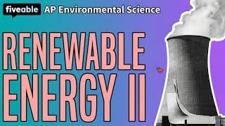AP Environmental Science - Nuclear & Hydroelectric