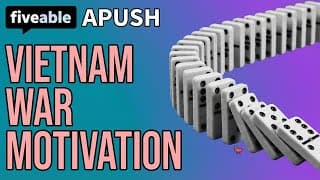 APUSH - Vietnam War: Domino Theory & Containment