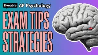 AP Psychology - Q&A: Exam Tips & Study Strategies