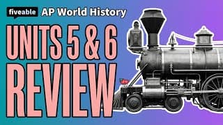 AP World - Units 5 & 6: Industrialization & Imperialism