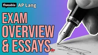 AP English Language - Exam Overview & Essay Strategies