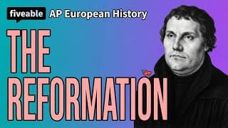 AP European History - The Reformation Review