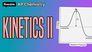 AP Chemistry - Unit 5: Mechanisms & Catalysts