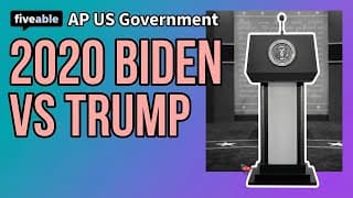 AP US Government - 2020 Biden vs Trump Debate Analysis