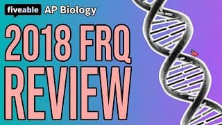 AP Biology - 2018 FRQ Review: Enzymes, Genetics & CFTR