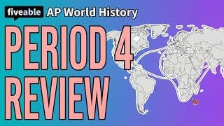 AP World History - Period 4 Review: Trade & Empires