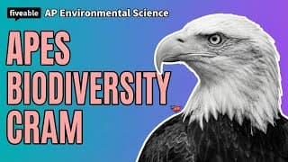 AP Environmental Science CRAM – Biodiversity & Ecosystems