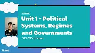 AP Comparative Government CRAM – Course Introduction