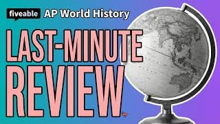 AP World History - Q&A: All Periods & FRQ Strategies