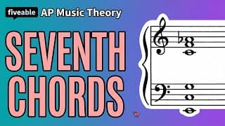 AP Music Theory - Q&A: Seventh Chords & Dictation