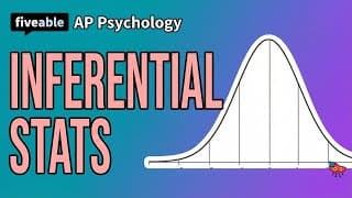 AP Psychology - Unit 2: Inferential Stats & FRQ