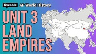 AP World History - Unit 3 Review