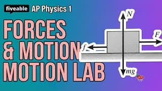 AP Physics 1 - Unit 2: PhET Forces & Motion Lab