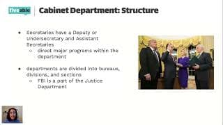 AP US Government - Bureaucracy: Cabinet & Agencies