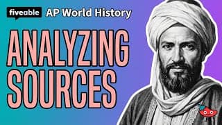 AP World History - Analyzing Sources: Networks of Exchange