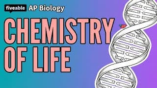 AP Biology CRAM – Unit 1: Chemistry of Life
