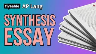 AP English Language - Synthesis Essay Writing