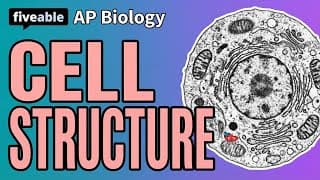 AP Biology - Unit 2 Review: Cell Structure & Function