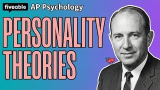 AP Psychology - Unit 7: MESH & Personality Theories