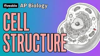 AP Biology - Unit 2 Review: Cell Structure & Function