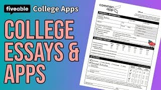 College Admissions - Essays, Interviews & Application Tips
