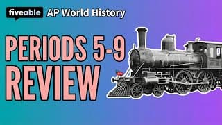 AP World History - Periods 5-9: Industrialization to Present