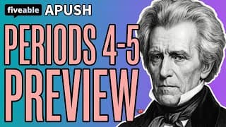 APUSH - Periods 4-5: Jefferson to Jackson Era
