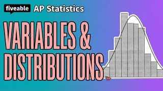AP Statistics CRAM – Unit 1: Variables & Distributions
