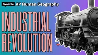 APHUG - Industrial Revolution: Origins & Diffusion