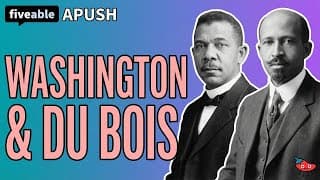 APUSH - Black Leaders Under Jim Crow: Washington & Du Bois