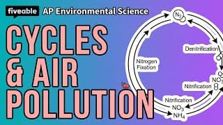 AP Environmental Science - Q&A: Cycles & Air Pollution