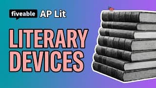 AP Literature - Literary Device Review
