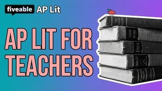 AP Literature - Course Overview & Rubric