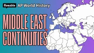 AP World History - Continuities After 1200 CE
