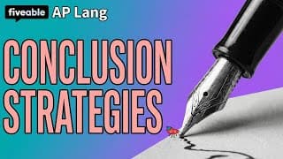 AP English Language - Argumentative Essay Conclusions